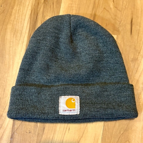 Carhartt Other - Carhartt, Knit Cuff Beanie Hat, Dark Gray, OS